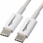 AmazonBasics USB-C to USB-C 2.0 Cable 3 Feet, White $4.08 + Delivery (Free with Prime / $49 Spend) @ Amazon AU
