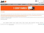 Jetstar 1c Fare - Link to Sale (I Hope) Tomorrow Morning 7AM