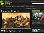 Dungeon Siege 3 Digital PC Pre-Purchase - $42.49 (Save around 10%)