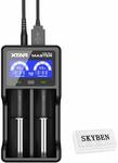 XTAR VC2 Plus Battery Charger, $18.95 + Delivery (Free with Prime/ $49 Spend) @ SkyBen Trade Amazon AU