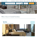 Win 1 of 3 City or Coastal Getaways from Alluxia