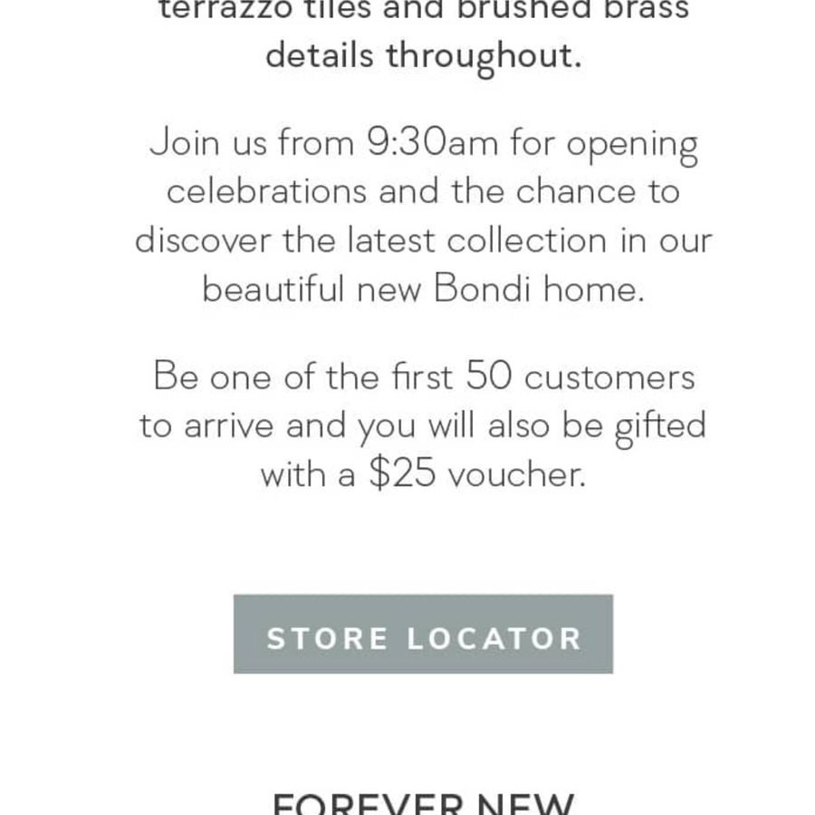 forever new vouchers