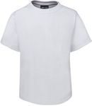JBswear White T Shirt with Custom Printing - Kids $10.99 + $9.49 Delivery @ Googoobarra