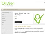 Oliveen Pure Bath Salts 100% Organic Blends Buy 1 Get 3 Free $24.95 + $9.55 Shipping Oliveen.com