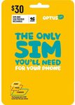 Optus $30 Sim Starter Kit $11.99 + Free Delivery Australia Wide @ CELLMATE