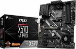 MSI X570-A PRO Motherboard $230.21 + Delivery (Free with Prime) @ Amazon US via AU