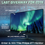 Win a Philips 27" UHD IPS Monitor from PC Case Gear