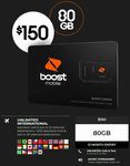Boost Prepaid | 12 Months Expiry | 120GB Data | Unlimited Talk & Text | Telstra 4G | $142.50 ($135.37 w/ OW PM) @ Enjoy eBuy