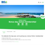 2 for 1 Membership Offer @ BIG4 Holiday Parks