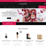 20% off Full Priced Items, 30% off Selected Gift Sets, Free Delivery @ Lancôme (Membership Required)