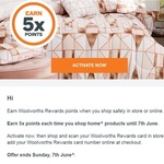 Earn 5x Woolworths Rewards Points on Home Products @ BIG W