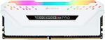 Corsair Vengeance RGB PRO 16GB (2x8GB) 3200MHz CL16 DDR4 White $132.31 + Delivery ($0 with Prime) @ Amazon US via AU