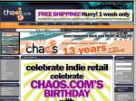 Chaos.com - Free Shipping All Week. 