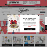 Buy 2 Get 1 Free: Any Full Sized Kielhl's Products @ Kiehl's (Free Membership Required) Plus 25% Cashback with Shopback