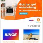 Free 3 Months Binge Standard (New and Existing Subscribers) for Alinta Energy Customers