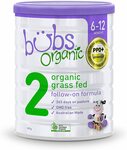 Bubs Organic Grass Fed Stage 1 & 2 Formula 800g $9 (Was $36) + Delivery ($0 with Prime/ $39 Spend) @ Amazon AU