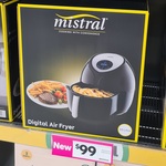 Mistral 10L Air Fryer (MDF898W) $99 @ Woolworths (Selected Stores)