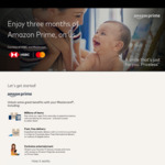 3 Months Free Amazon Prime Membership (New-Members) or $15 Gift Card for Existing Members from HSBC Premier Mastercard
