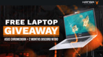 Win an ASUS Chromebook or 1 of 2 1-Month Discord Nitro Subscriptions from Kanga Esports