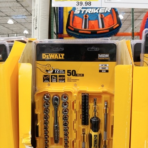 Dewalt 50 Piece Socket Set 39.98 Costco Membership Required
