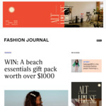 Win a Beach Essentials Prize Pack Worth $1,095 from Fashion Journal
