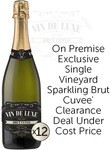 Vin De Luxe Sparkling Brut Cuvee NV Dozen $99 (Normally $143.88) + $9.95 Del Per Case ($0 with $300 Order) @ Get Wines Direct