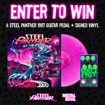 Win a Steel Panther 1987 Guitar Pedal and a Signed Vinyl Copy of The Upcoming Album 'on The Prowl' from Metal Edge