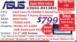 Asus U36SG-RX1388SS (13.3", i5-2430m, 4GB, 750GB, GT610m 1GB) $799.00 from MSY