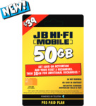 JB Hi-Fi Mobile Prepaid Plan 30 Days 30GB (Bonus 20GB for First 2 Recharges) $39 in-Store Only @ JB Hi-Fi