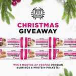 [EXCL. NSW] Win 3 Months of Fropro’s Protein Pockets and Protein Burritos from FIT College