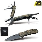 WoLF 2 Piece Camo Multi Tool & Knife Set WKM003 $24.95 + Delivery ($0 C&C/ $99 Order) @ Total Tools