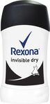 Rexona Women Antiperspirant Deodorant Stick Invisible Dry 42g $2.24 ($2.02 S&S) + Delivery ($0 with Prime/$39 Spend) @ Amazon AU