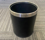 [Pre Owned] 10L Round  Black Bin $5 (Melbourne Pickup) Order by Quotation @ Sustainable Office Solutions