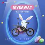 Win in The DYU Easter Hunt Egg Hunt from Dyucycle