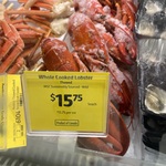 [QLD] Whole Cooked Canadian Lobster $15.75 @ Coles, Albany Creek