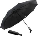 AUSDINAUTO Weatherproof Umbrella - Automatic Umbrella - 210T $9.60, Other Colours $12.25 Delivered @ Golifestyle via Amazon