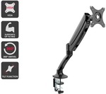 Kogan Full Motion Gas Spring Single Monitor Mount (17" - 32") $19.99 + Delivery ($0 with First) @ Kogan