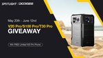 Win a Doogee V20 Pro or 1 of 3 DOOGEE Smartwatches from DOOGEE