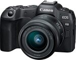 Canon EOS R8 Kit with RF 24-50mm F/4.5-6.3 Is STM Full Frame Mirrorless Camera $2209.15 Delivered @ Amazon AU