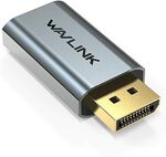 Wavlink Active DisplayPort to HDMI Adapter $10.49 + Delivery ($0 with Prime/ $39 Spend) @ Wavlink Direct AU via Amazon AU