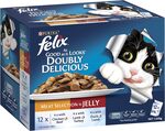 [Prime] Felix As Good As It Looks Doubly Delicious Meat 60pk $42.50 ($38.25 S&S) Delivered @ Amazon AU