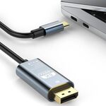 Boreguse 2M USB C 8K Thunderbolt to Displayport Cable $18 + Delivery ($0 with Prime/ $59 Spend) @  Boreguse AU via Amazon