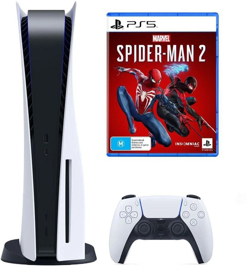 PlayStation 5 Console with Marvel's Spider-Man 2 Bundle $686.95 ...