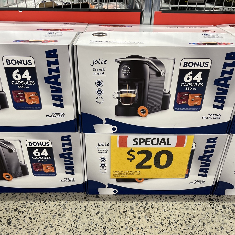 Coffee pod machines clearance coles