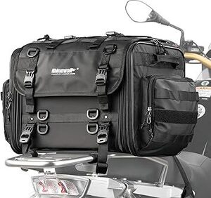 Rhinowalk Motorcycle Tail Bag 40-60L Expandable Rear Seat Bag $176.46 ...