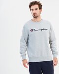 Champion Men’s Script Crew Grey/Navy $26.60 + $8.95 Delivery ($0 with $75 Order) @ THE ICONIC