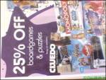 25% off All Boardgames and Puzzles (from Thurs 4th Dec @ Kmart)