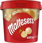 Maltesers Gold Choc Snack & Share Gift Bucket 450g $7 ($6.30 S&S) + Delivery ($0 with Prime/ $59 Spend) @ Amazon AU