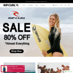 80% off Almost Everything RIP CURL (Is This a Scam?)