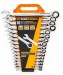 Gearwrench Ratcheting Combination Metric Wrench 16-Pieces Set 9416 $99 Delivered @ Total Tools